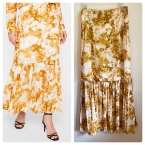 ASOS Soaked in Luxury Malaika Maxi Skirt